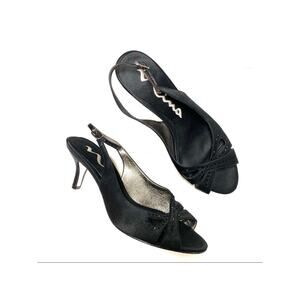Nina Special Occasion Sling Back Open Toe Heels Women's 8